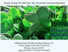 Tablet Screenshot of drruggeri.com
